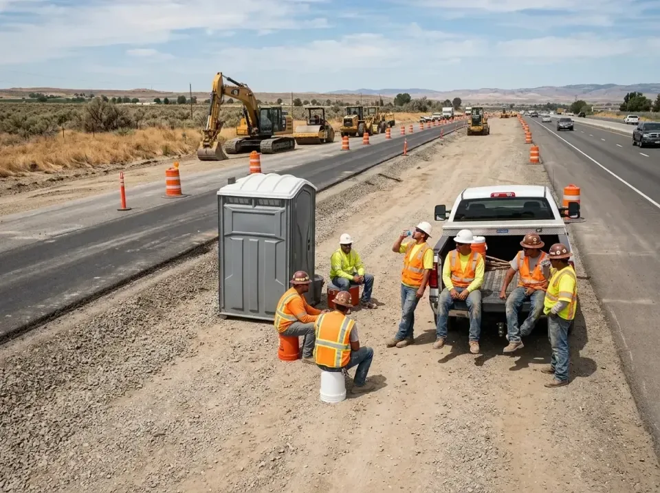 highway-road-construction-crew-007 — frequently asked questions, Porta Potty and Restroom Rentals in Dixon, CA